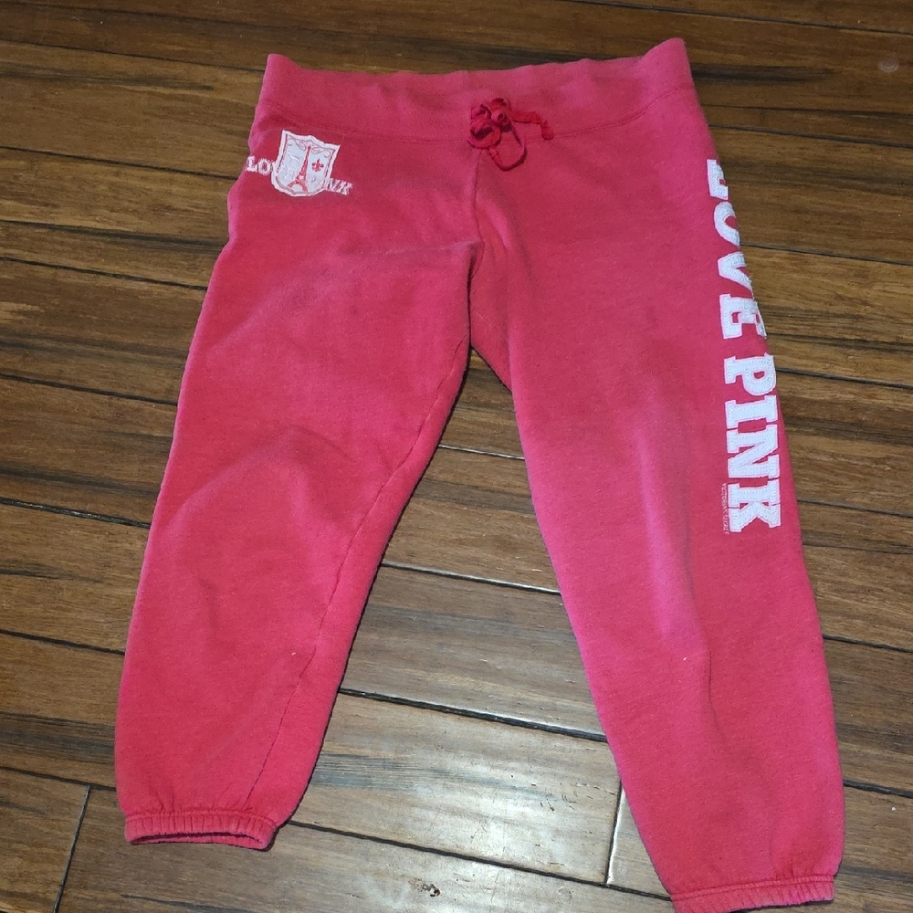 PINK Victoria's Secret Girls' Pink Jogger Sweatpants